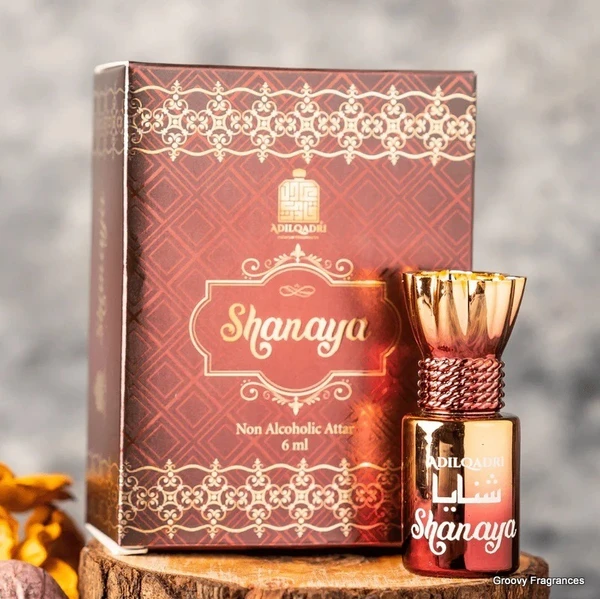 ADILQADRI AdilQadri Shanaya Luxury Unisex 100% Alcohol Free Long Lasting Attar - 6ML