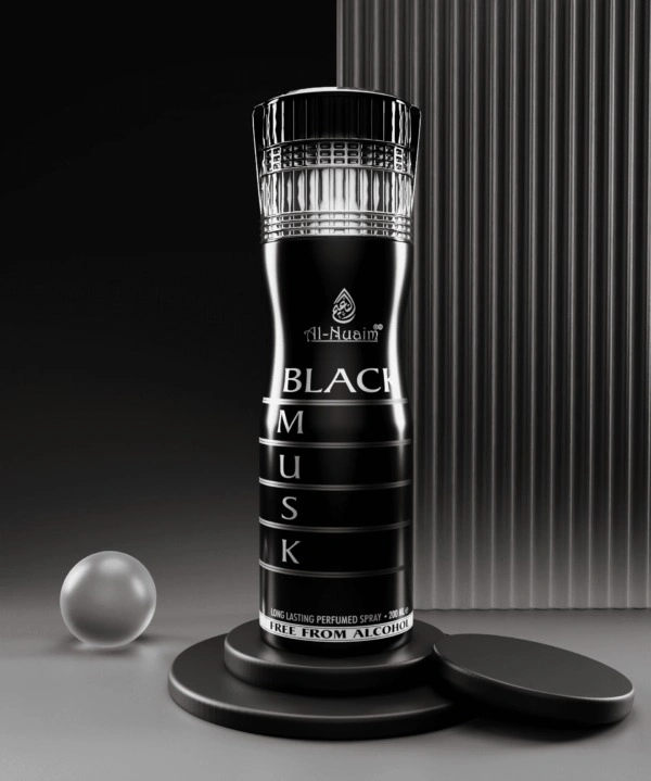 Buy Al Nuaim Black Musk Long Lasting Perfume Spray Alcohol Free