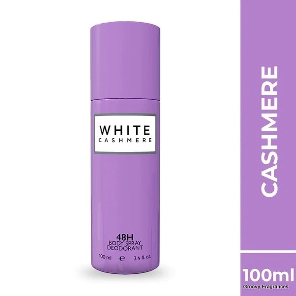 COLORBAR White Cashmere 48H Body Spray Deodorant | For Women - 100ML