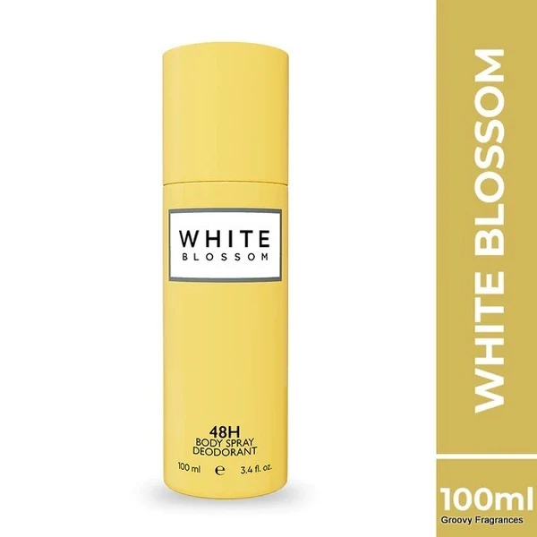 COLORBAR White Blossom 48H Body Spray Deodorant | For Women - 100ML