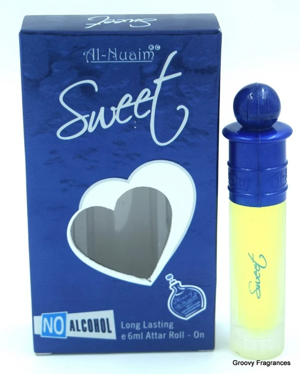 Al Nuaim Sweet Perfume Roll-On Attar Free from ALCOHOL - 6ML