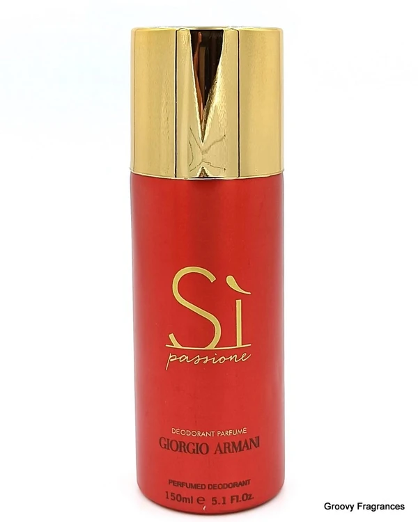 Giorgio Armani SI Passione Deodorant Perfume Perfumed deodorant Body Spray - For Men - 150ML