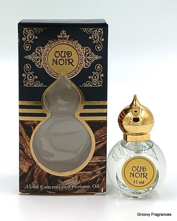 Al-Nafe Oud Noir Premium Perfume Roll-On Attar (Itr) - 15ML