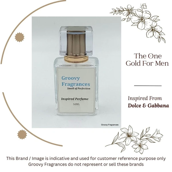 Groovy Fragrances The One Gold For Men Long Lasting Perfume | For Men - 50ML