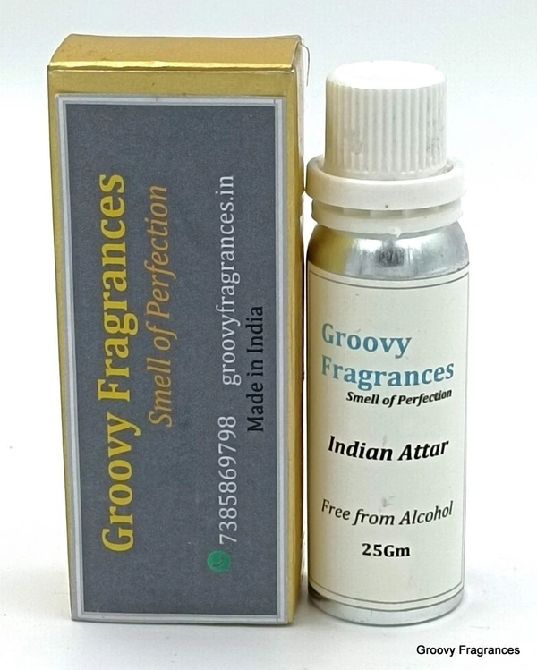 Groovy Fragrances King Cobra Long Lasting Perfume Roll-On Attar | For Men | Alcohol Free - 25Gm