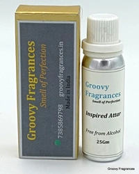 Groovy Fragrances CKA ShockA Women Long Lasting Perfume Roll-On Attar | For Women | Alcohol Free - 25Gm