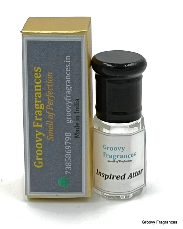 Groovy Fragrances CKA ShockA Women Long Lasting Perfume Roll-On Attar | For Women | Alcohol Free - 3ML