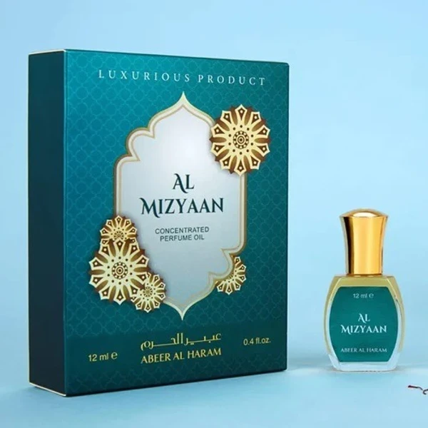 Abeer Al Haram AL Mizyan Luxurious Perfume Roll-On Attar Free from ALCOHOL - 12ML