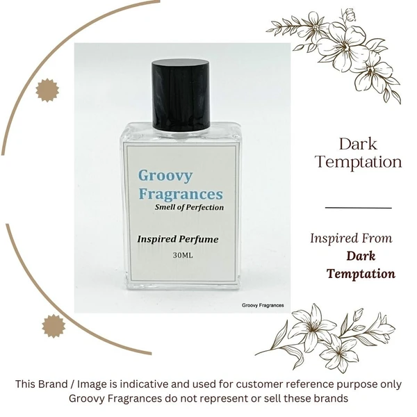 Groovy Fragrances Dark Temptation Long Lasting Perfume 30ML | For Men - 30ML