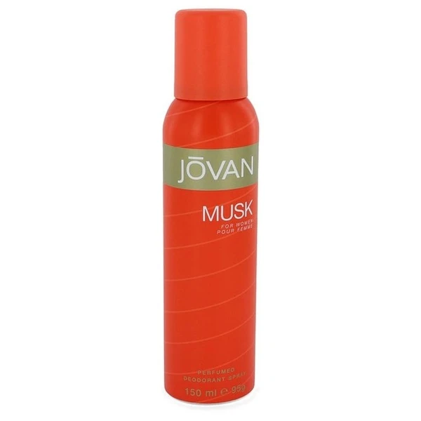 Jovan Musk For Women Pour Femme Deodorant Perfume Spray for Women - 150ML