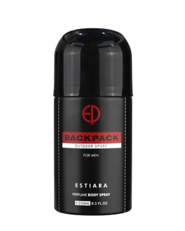 Estiara BACKPACK Outdoor Sport Perfume Body Spray - For Men - 250ML