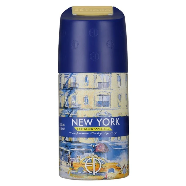 Estiara World New York Perfume Body Spray - Unisex - 250ML