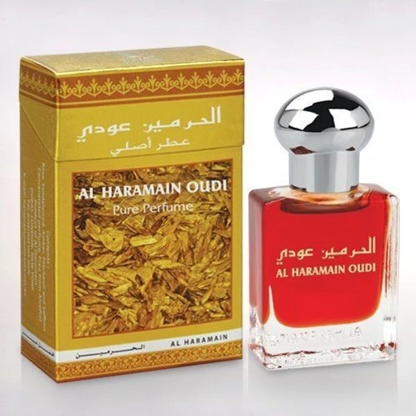 Al Haramain OUDI Pure Perfume Roll-On Attar Free from ALCOHOL