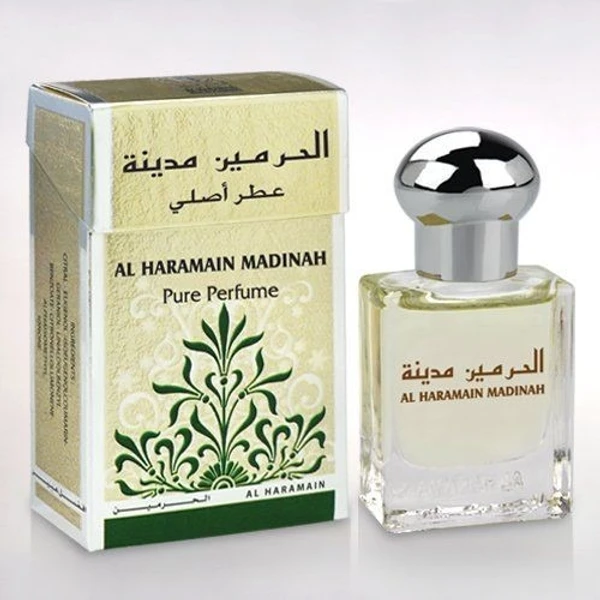 Al Haramain Madinah Pure Perfume Roll-On Attar Free from ALCOHOL