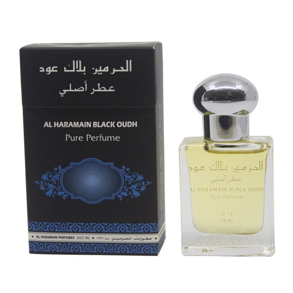 Al Haramain Black Oudh Pure Perfume Roll-On Attar Free from ALCOHOL