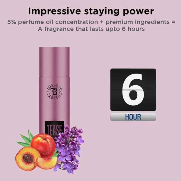 Fragrance and Beyond Tease POUR FEMME Deodorant | Women - 200ML