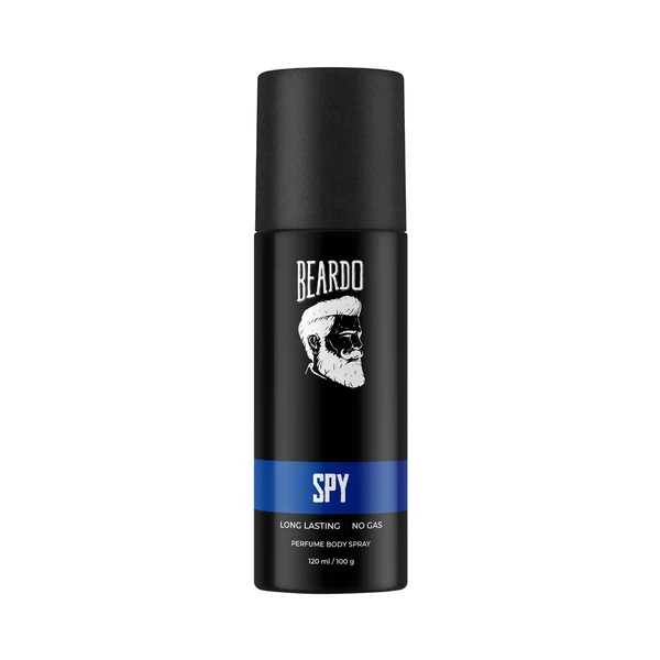 BEARDO SPY Long Lasting |No Gas Perfume Body Spray For Men - 120ML