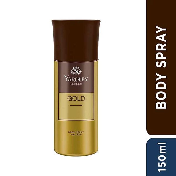 YARDLEY LONDON GOLD Body Spray For Men - 150ML