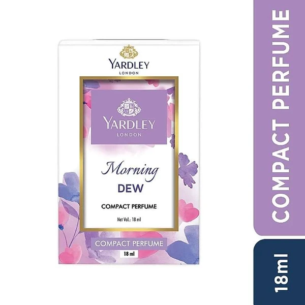 YARDLEY London Morning DEW Compact Perfume - For Women - 18ML