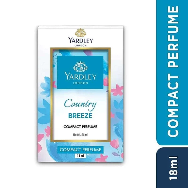 YARDLEY London Country BREEZE Compact Perfume For Women - 18ML