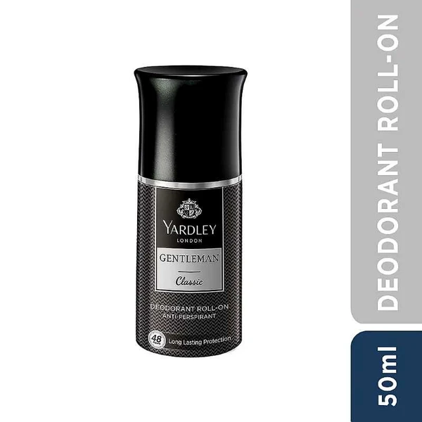 YARDLEY London Gentleman Classic Deodorant Roll-on - For Men - 50ml