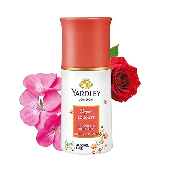 YARDLEY London Royal BOUQUET Deodorant Roll-on - For Women - 50ml