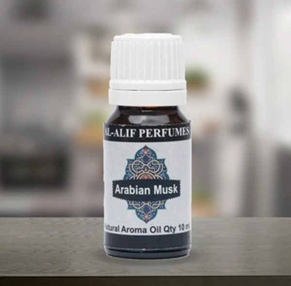 AL Alif Perfumes Arabian Musk Natural Aroma Oil - 10ML