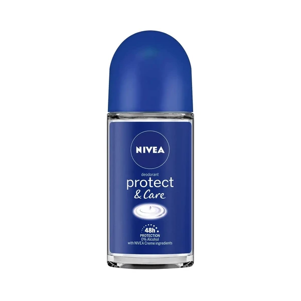 Nivea Protect & Care Deodorant Roll-on - For Women - 50ml