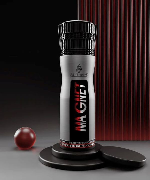Al Nuaim Magnet Long Lasting Perfumed Spray | Alcohol Free - 200ML