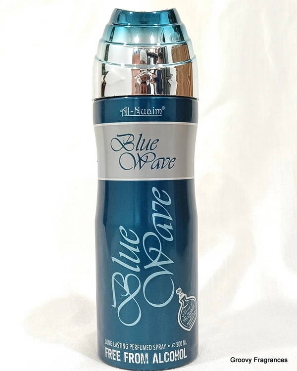 Al Nuaim Blue Wave Long Lasting Perfume Spray | Alcohol Free - 200ML