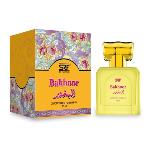 SRF bakhoor perfume roll-on attar (itr) free from alcohol - 20ML
