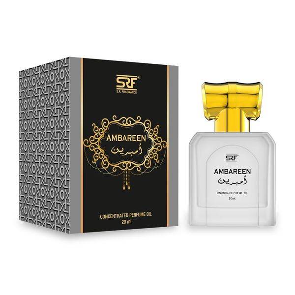 SRF ambareen perfume roll-on attar (itr) free from alcohol - 20ML