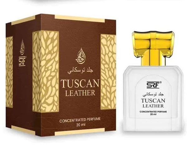 SRF Tuscan Leather Perfume Roll-On Attar (Itr) Free from ALCOHOL - 20ML