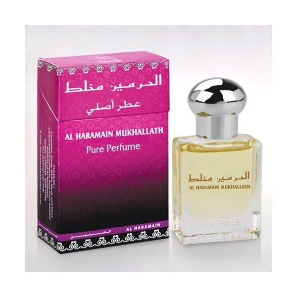 Al Haramain Mukhallath Perfume Roll-On Attar Free from ALCOHOL - 15ML