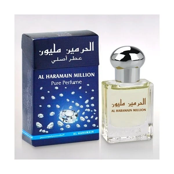 Al Haramain Million Perfume Roll-On Attar Free from ALCOHOL - 15ML