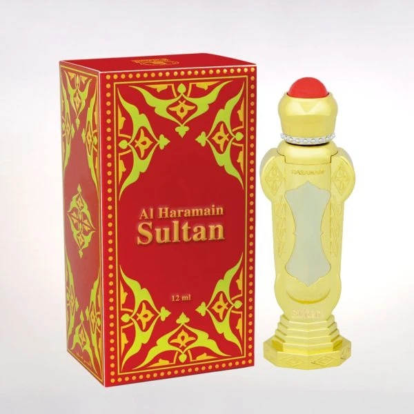 Al Haramain SULTAN Perfume Roll-On Attar Free from ALCOHOL - 12ML