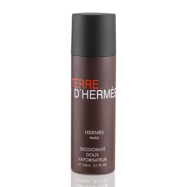 Terre D'Herme's Hermes Paris DEODORANT Doux Vaporisateur Spray - For Men - 150ML