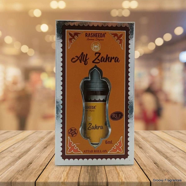 Rasheeda Alf Zahra Perfume Roll-On Attar Free from ALCOHOL - 6ML