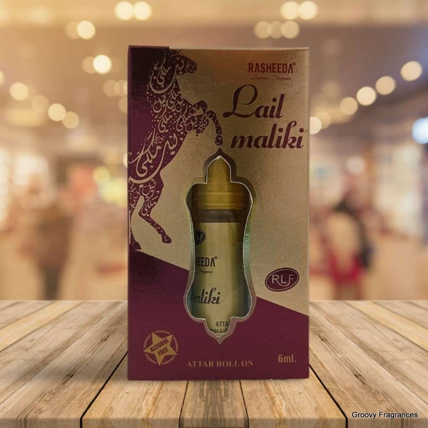 Rasheeda Lail Maliki Perfume Roll-On Attar Free from ALCOHOL - 6ML