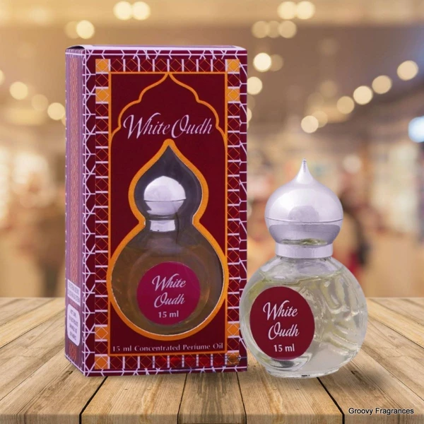 Al-Nafe White Oudh Premium Perfume Roll-On Attar (Itr) - 15ML