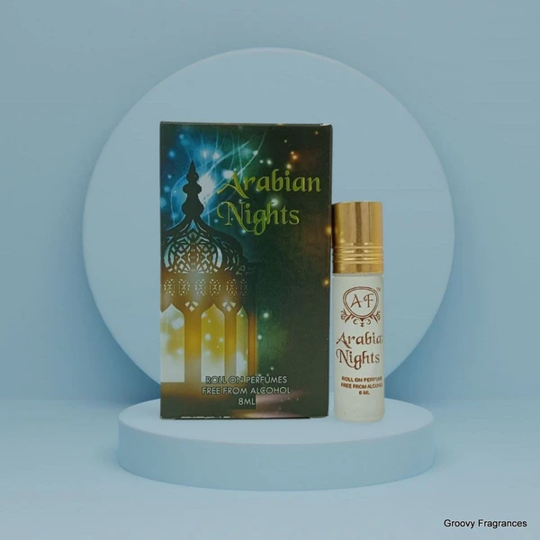 Araham Arabian Nights Perfume Attar Roll-On Free from ALCOHOL - 6ML