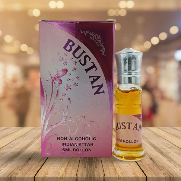 Nayaab Bustan Perfume Attar Roll-On Free from ALCOHOL - 6ML