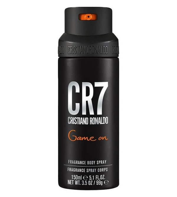 Cristiano Ronaldo CR7 Game On Fragrance Body Spray - For Men - 150ML