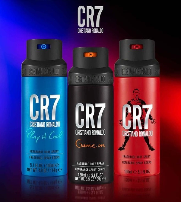 Cristiano Ronaldo CR7 Fragrance Body Spray - For Men - 150ML