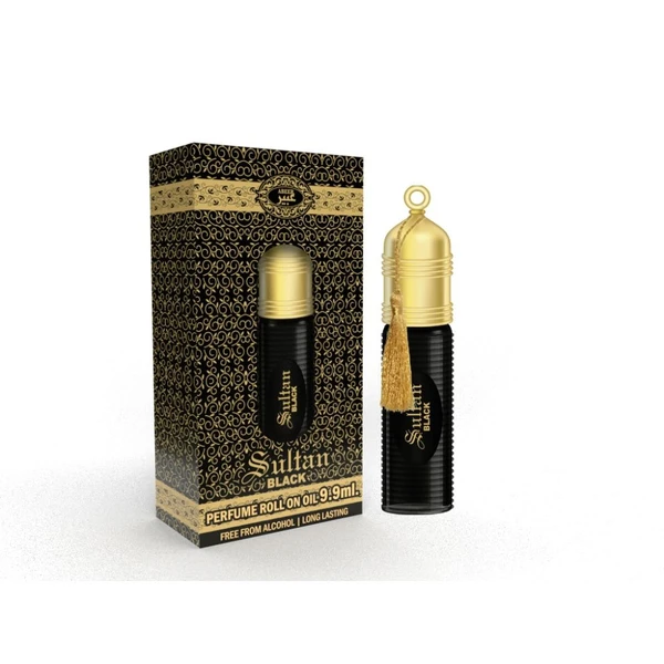 Abeer Sultan Black Attar Perfume Roll On Oil - 9.9ML