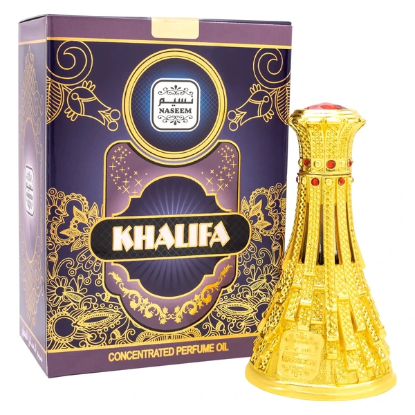 Naseem KHALIFA Attar Premium Perfume Oil - For Men - 15ML