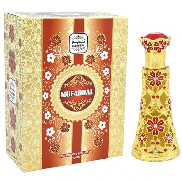 Naseem MUFADDAL Attar Premium Perfume Oil - For Men - 20ML