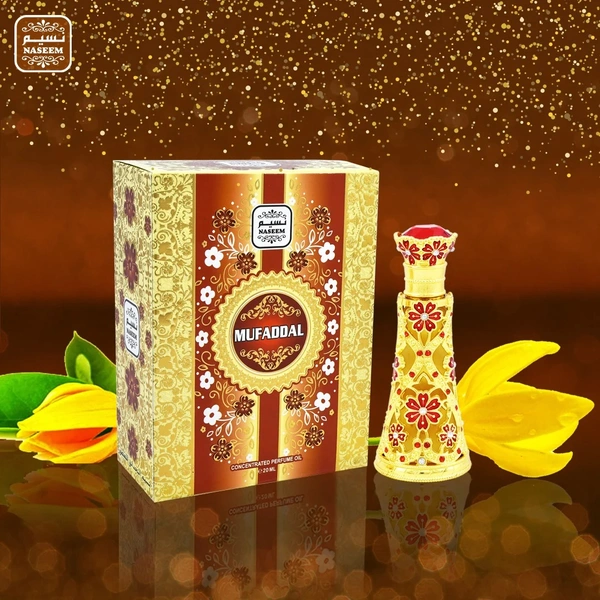 Naseem MUFADDAL Attar Premium Perfume Oil - For Men - 20ML