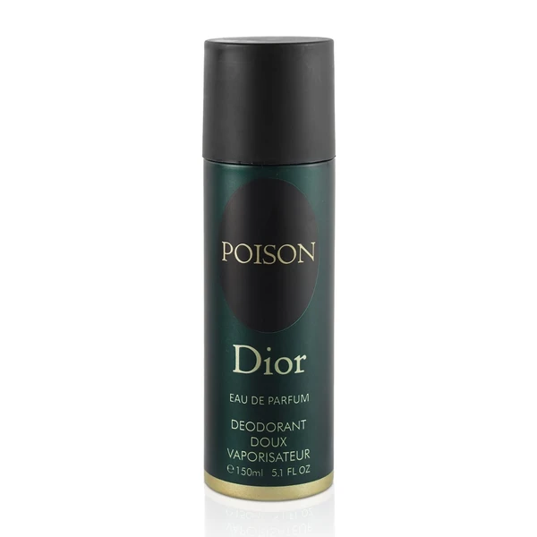 Dior Poison Eau De Parfum DEODORANT Doux Vaporisateur Spray - For Men - 150ML