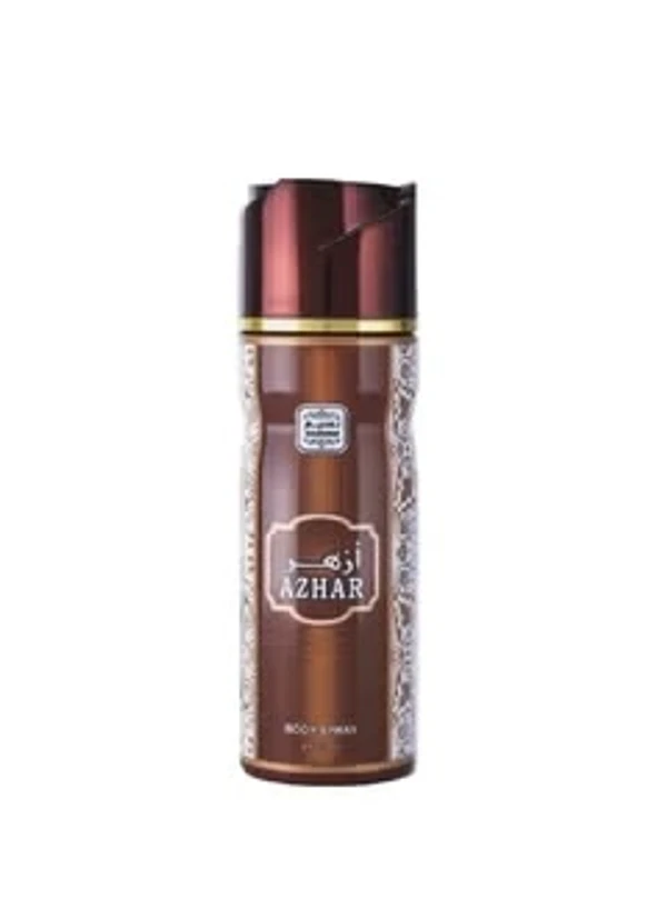Naseem Azhar Perfumed Body Spray | No Gas | Alcohol free | For Men - 200ML